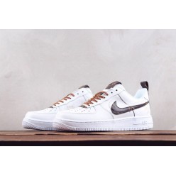 SUPREME x LV x NIKE AIR FORCE 1 LOW 07 WHITE BROWN AH6511-101