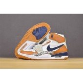 AIR JORDAN LEGACY 312 NRG WHITE YELLOW BROWN DARK BLUE AQ4160-140