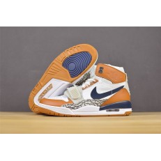 AIR JORDAN LEGACY 312 NRG WHITE YELLOW BROWN DARK BLUE AQ4160-140