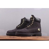 TIMBERLAND 6 INCH PRM BLACK GOLD MENS LIMITED BOOTS