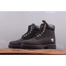 TIMBERLAND 6 INCH PRM BLACK GOLD MENS LIMITED BOOTS