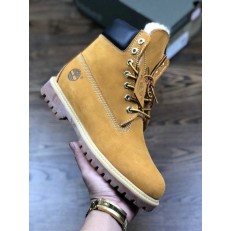 TIMBERLAND 6 INCH WHEAT BOOTS WITH WOOL
