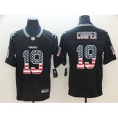 Dallas Cowboys #19 Amari Cooper Black USA Flag Fashion Limited Nike NFL Men Jersey