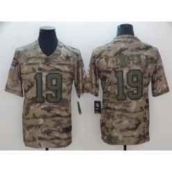 Dallas Cowboys #19 Amari Cooper Camo Salute To Service Limited Nike NFL Men Jersey