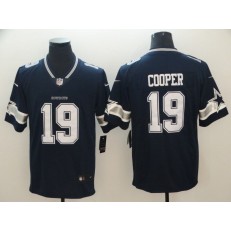 Dallas Cowboys #19 Amari Cooper Navy Vapor Untouchable Limited Nike NFL Men Jersey