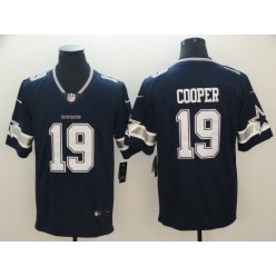 Dallas Cowboys #19 Amari Cooper Navy Vapor Untouchable Limited Nike NFL Men Jersey