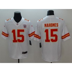 Kansas City Chiefs #15 Patrick Mahomes White Vapor Untouchable Limited Nike NFL Men Jersey