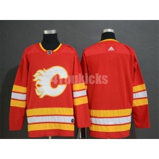 Calgary Flames Blank Red Alternate Adidas Men Jersey