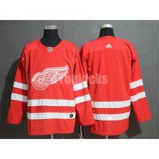 Detroit Red Wings Blank Red Adidas NHL Men Jersey