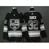 Los Angeles Kings #32 Jonathan Quick Black Drift Fashion Adidas NHL Men Jersey