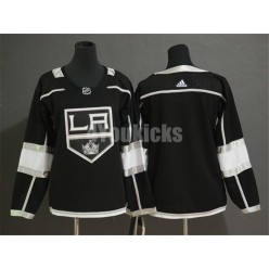 Los Angeles Kings Blank Black Women Adidas Jersey