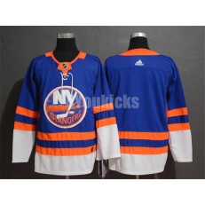 New York Islanders Blank Blue Adidas NHL Men Jersey