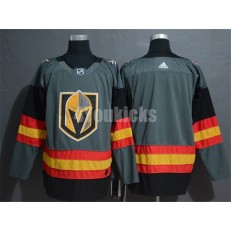 Vegas Golden Knights Blank Gray Adidas NHL Men Jersey