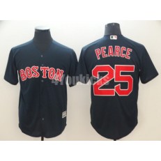 MLB Boston Red Sox #25 Steve Pearce Navy Cool Base Men Jersey