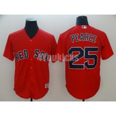 MLB Boston Red Sox #25 Steve Pearce Red Cool Base Men Jersey