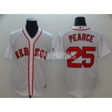 MLB Boston Red Sox #25 Steve Pearce White Cool Base Men Jersey