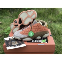 CLOT x AIR JORDAN 13 LOW TERRACOTTA WARRIORS AT3102-200