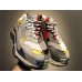BALENCIAGA TRIPLE S SNEAKER GREY BLUE RED IN THE GREY