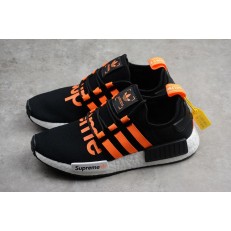 LV x SUPREME x ADIDAS NMD R1 BLACK ORANGE DA8867