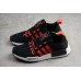 LV x SUPREME x ADIDAS NMD R1 BLACK RED DA8868