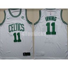 Boston Celtics #11 Kyrie Irving White Nike Swingman Men Jersey