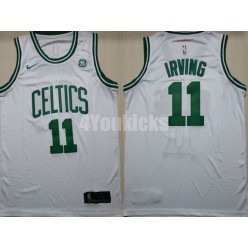 Boston Celtics #11 Kyrie Irving White Nike Swingman Men Jersey