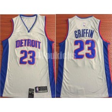 Detroit Pistons #23 Blake Griffin Gray Nike Swingman Men Jersey