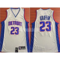 Detroit Pistons #23 Blake Griffin Gray Nike Swingman Men Jersey