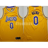 Los Angeles Lakers #0 Kyle Kuzma Gold 2018-19 Nike Swingman Men Jersey