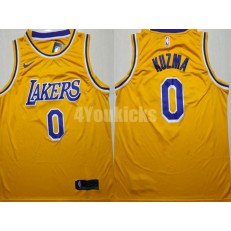 Los Angeles Lakers #0 Kyle Kuzma Gold 2018-19 Nike Swingman Men Jersey