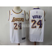Los Angeles Lakers #24 Kobe Bryant White 2018-19 Nike Swingman Men Jersey