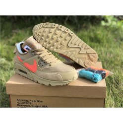OFF-WHITE x NIKE AIR MAX 90 DESERT ORE AA7293-200