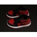 KID'S AIR JORDAN 1 MID ALT BLACK RED 554724-610
