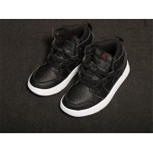 KID'S AIR JORDAN 1 MID ALT BLACK WHITE 555088-006