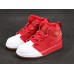 KID'S AIR JORDAN 1 MID GP RED WHITE 640737-026