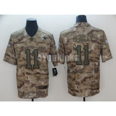 Dallas Cowboys #11 Cole Beasley Camo Salute To Service Limited Nike NFL Men Jersey