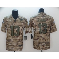 Miami Dolphins #13 Dan Marino Camo Salute To Service Limited Nike NFL Men Jersey