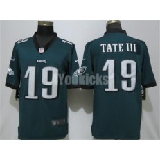 Philadelphia Eagles #19 Golden Tate III Green Vapor Untouchable Limited Nike NFL Men Jersey