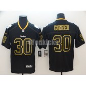 Pittsburgh Steelers #30 James Conner Black Shadow Legend Limited Nike NFL Men Jersey