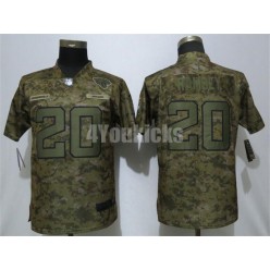 Women Nike Jacksonville Jaguars #20 Jalen Ramsey Camo Salute To Service Limited Jersey
