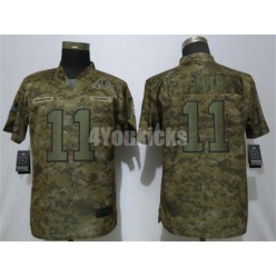 Women Nike Washington Redskins #11 Alex Smith Camo Salute To Service Limited Jersey