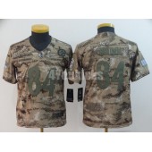 Youth Nike Pittsburgh Steelers #84 Antonio Brown Camo Salute To Service Limited Jersey