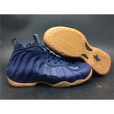NIKE AIR FOAMPOSITE ONE MIDNIGHT NAVY GUM 314996-405