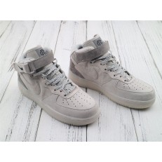 NIKE AIR FORCE 1 MID 07 LIGHT GREY 807618-300