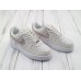 NIKE WMNS AIR FORCE 1 LOW METALLIC WHITE PINK 314219-021