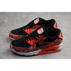 ATMOS x NIKE AIR MAX 90 PRINT BLACK BRIGHT CRIMSON WHITE AQ0926-001