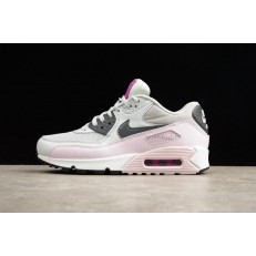 NIKE WMNS AIR MAX 90 ESSENTIAL PURE PLATINUM DARK GREY LILAC 616730-112