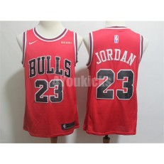 Chicago Bulls #23 Michael Jordan Red Nike Swingman Jersey