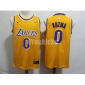 Los Angeles Lakers #0 Kyle Kuzma Gold 2018-19 Nike Swingman Jersey