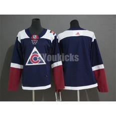 Colorado Avalanche Blank Navy Youth Alternate Adidas Jersey